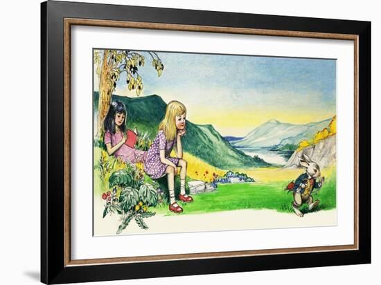 Alice in Wonderland-Philip Mendoza-Framed Giclee Print