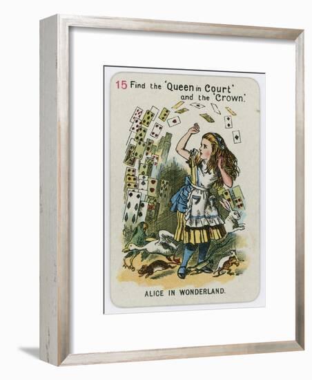 Alice in Wonderland-John Tenniel-Framed Giclee Print