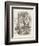 Alice Looking Through the Looking Glass 1 of 2: This Side-John Tenniel-Framed Photographic Print