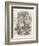 Alice Looking Through the Looking Glass 1 of 2: This Side-John Tenniel-Framed Premium Photographic Print