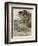 Alice, Mock-Turtle, Grypho-Arthur Rackham-Framed Art Print