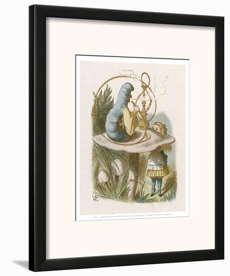 Alice Mushroom-null-Framed Art Print