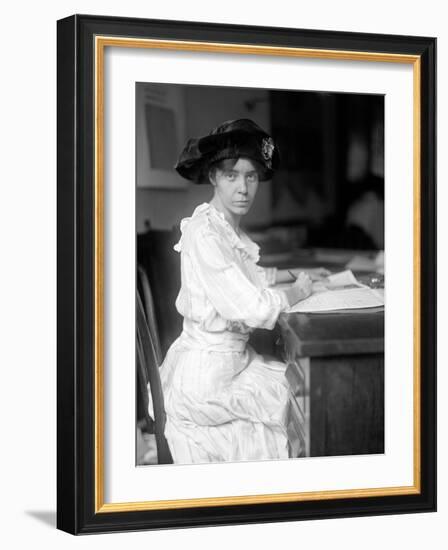 Alice Paul, 1915-null-Framed Art Print