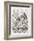 Alice - returning from-John Tenniel-Framed Giclee Print