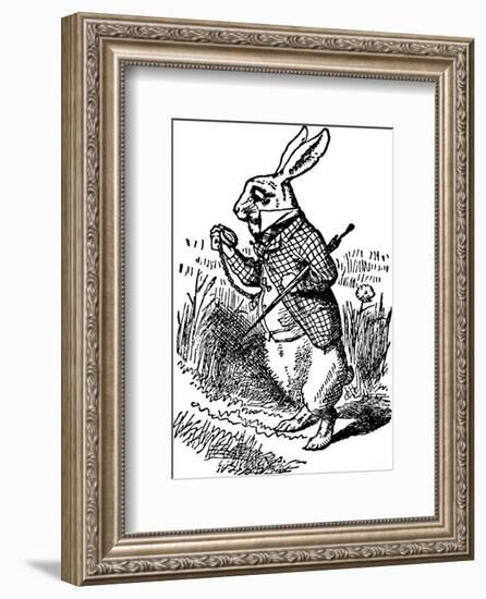 Alice's Adventure's in Wonderland-John Tenniel-Framed Premium Giclee Print