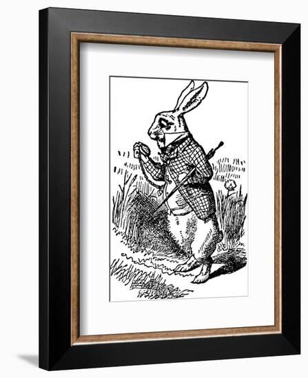 Alice's Adventure's in Wonderland-John Tenniel-Framed Premium Giclee Print