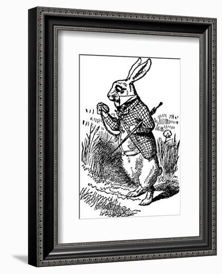 Alice's Adventure's in Wonderland-John Tenniel-Framed Premium Giclee Print