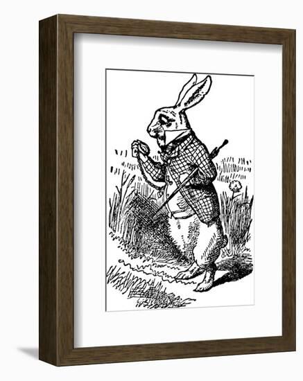 Alice's Adventure's in Wonderland-John Tenniel-Framed Premium Giclee Print