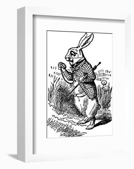 Alice's Adventure's in Wonderland-John Tenniel-Framed Premium Giclee Print