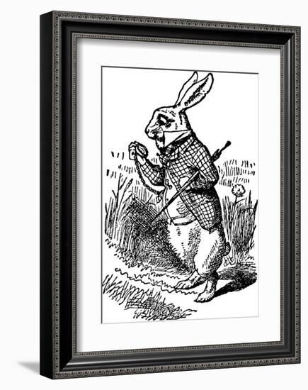 Alice's Adventure's in Wonderland-John Tenniel-Framed Premium Giclee Print