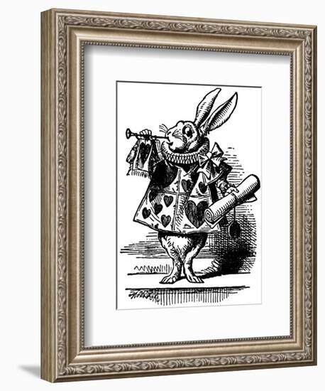 Alice's Adventure's in Wonderland-John Tenniel-Framed Premium Giclee Print