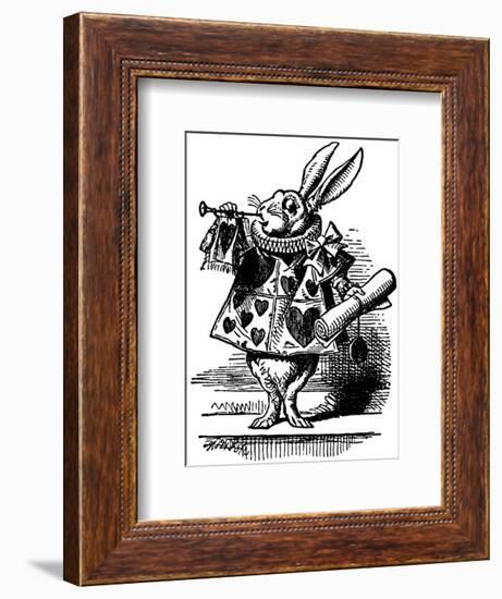 Alice's Adventure's in Wonderland-John Tenniel-Framed Premium Giclee Print