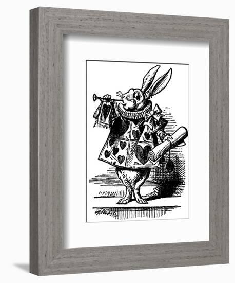 Alice's Adventure's in Wonderland-John Tenniel-Framed Premium Giclee Print