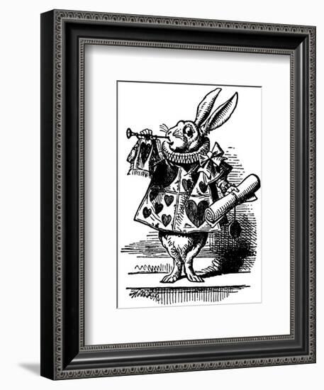 Alice's Adventure's in Wonderland-John Tenniel-Framed Premium Giclee Print