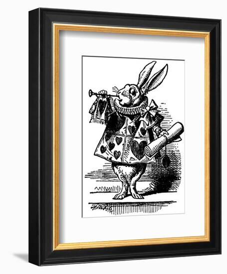 Alice's Adventure's in Wonderland-John Tenniel-Framed Premium Giclee Print