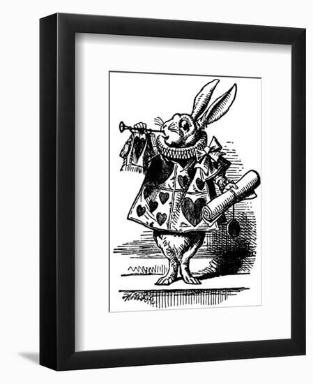 Alice's Adventure's in Wonderland-John Tenniel-Framed Premium Giclee Print