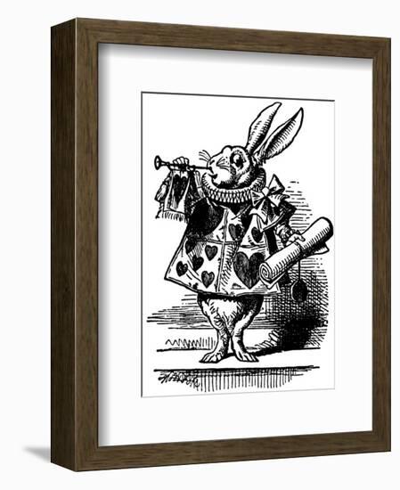 Alice's Adventure's in Wonderland-John Tenniel-Framed Premium Giclee Print