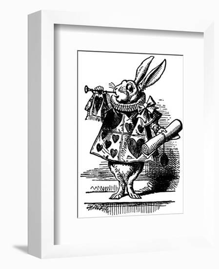 Alice's Adventure's in Wonderland-John Tenniel-Framed Premium Giclee Print