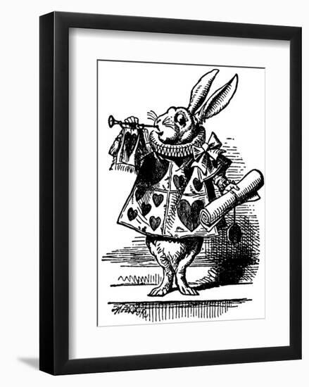 Alice's Adventure's in Wonderland-John Tenniel-Framed Premium Giclee Print