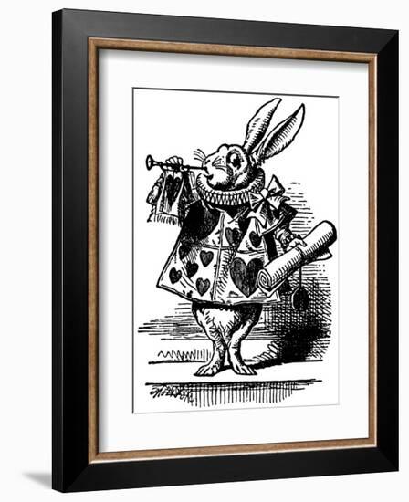 Alice's Adventure's in Wonderland-John Tenniel-Framed Premium Giclee Print