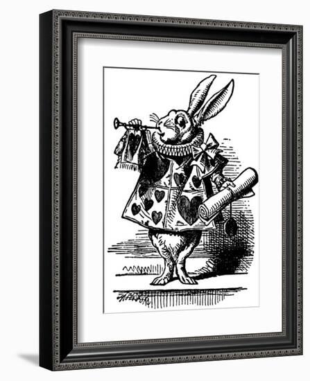 Alice's Adventure's in Wonderland-John Tenniel-Framed Premium Giclee Print