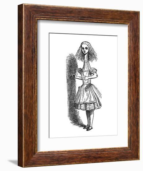 Alice's Adventure's in Wonderland-John Tenniel-Framed Premium Giclee Print