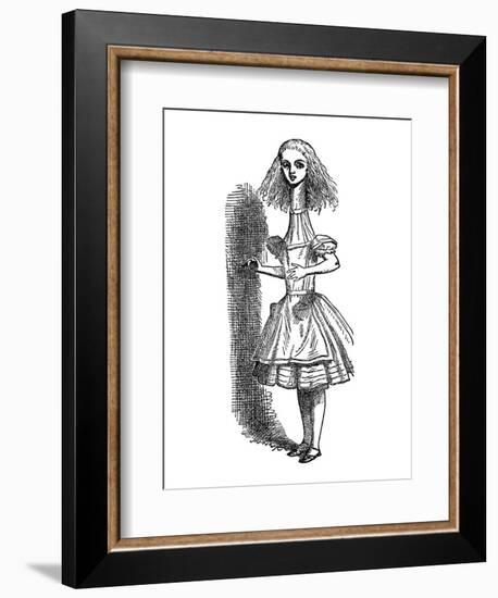 Alice's Adventure's in Wonderland-John Tenniel-Framed Premium Giclee Print