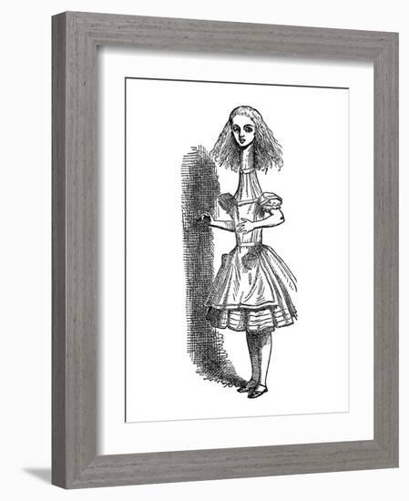 Alice's Adventure's in Wonderland-John Tenniel-Framed Premium Giclee Print