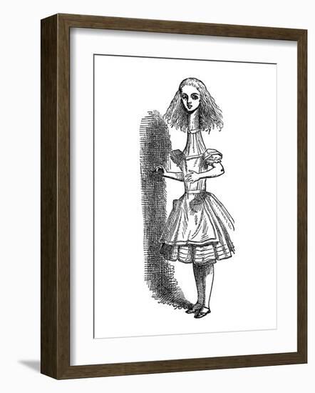 Alice's Adventure's in Wonderland-John Tenniel-Framed Premium Giclee Print