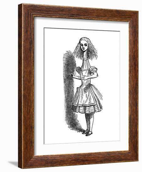 Alice's Adventure's in Wonderland-John Tenniel-Framed Premium Giclee Print