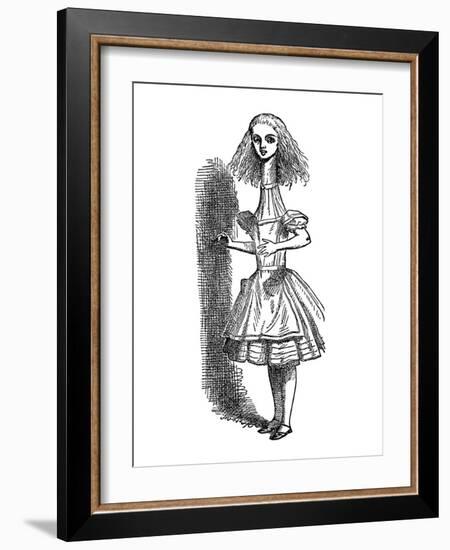 Alice's Adventure's in Wonderland-John Tenniel-Framed Premium Giclee Print