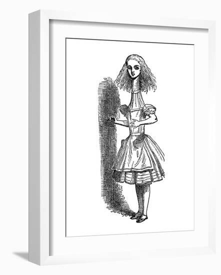 Alice's Adventure's in Wonderland-John Tenniel-Framed Premium Giclee Print