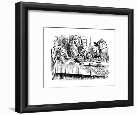 Alice's Adventure's in Wonderland-John Tenniel-Framed Premium Giclee Print