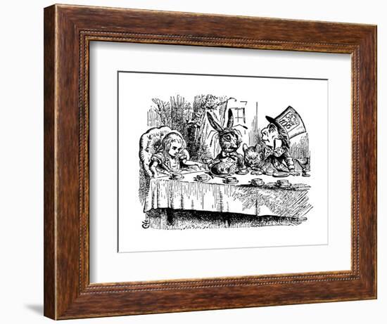 Alice's Adventure's in Wonderland-John Tenniel-Framed Premium Giclee Print