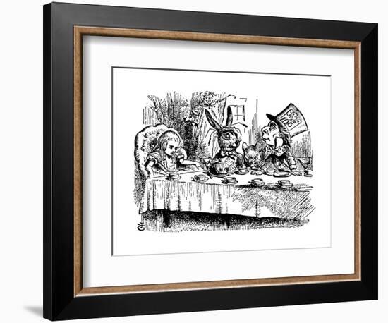 Alice's Adventure's in Wonderland-John Tenniel-Framed Premium Giclee Print