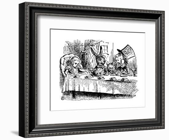 Alice's Adventure's in Wonderland-John Tenniel-Framed Premium Giclee Print