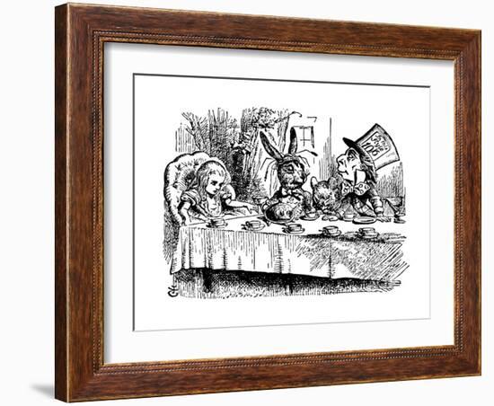 Alice's Adventure's in Wonderland-John Tenniel-Framed Premium Giclee Print