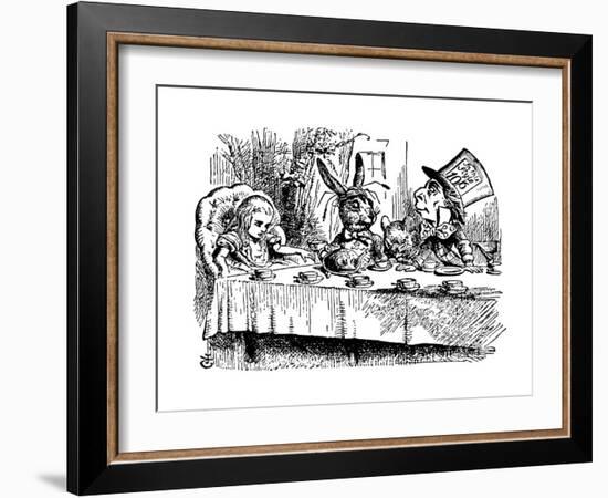 Alice's Adventure's in Wonderland-John Tenniel-Framed Premium Giclee Print