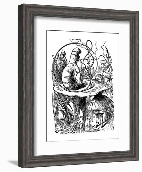 Alice's Adventure's in Wonderland-John Tenniel-Framed Premium Giclee Print