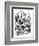 Alice's Adventure's in Wonderland-John Tenniel-Framed Premium Giclee Print