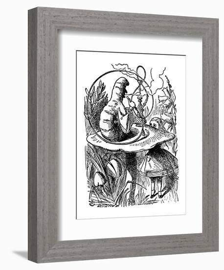 Alice's Adventure's in Wonderland-John Tenniel-Framed Premium Giclee Print