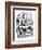 Alice's Adventure's in Wonderland-John Tenniel-Framed Premium Giclee Print