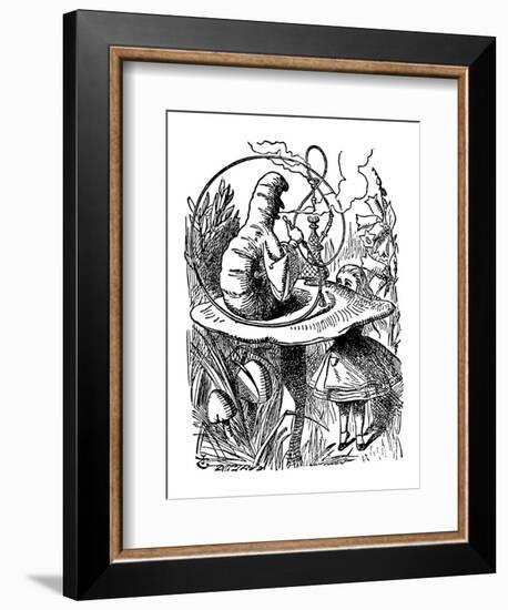 Alice's Adventure's in Wonderland-John Tenniel-Framed Premium Giclee Print