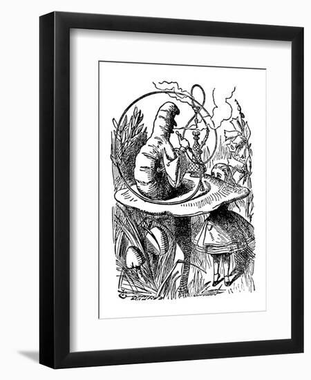 Alice's Adventure's in Wonderland-John Tenniel-Framed Premium Giclee Print