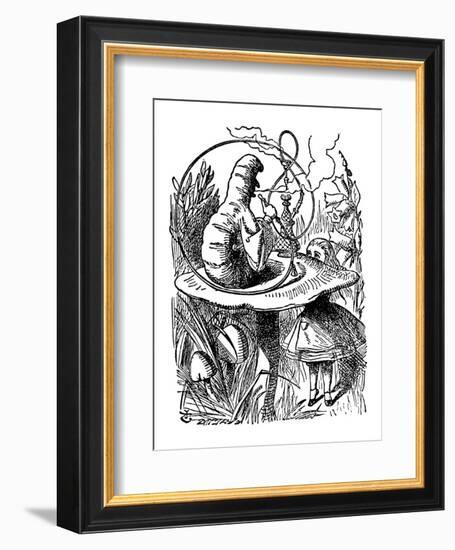 Alice's Adventure's in Wonderland-John Tenniel-Framed Premium Giclee Print