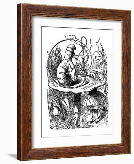 Alice's Adventure's in Wonderland-John Tenniel-Framed Premium Giclee Print