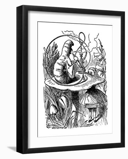 Alice's Adventure's in Wonderland-John Tenniel-Framed Premium Giclee Print