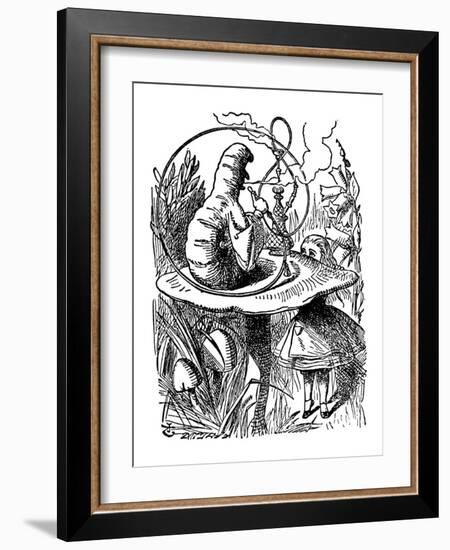 Alice's Adventure's in Wonderland-John Tenniel-Framed Premium Giclee Print