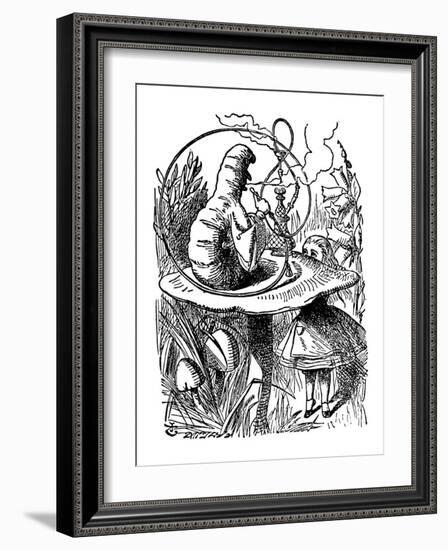 Alice's Adventure's in Wonderland-John Tenniel-Framed Premium Giclee Print