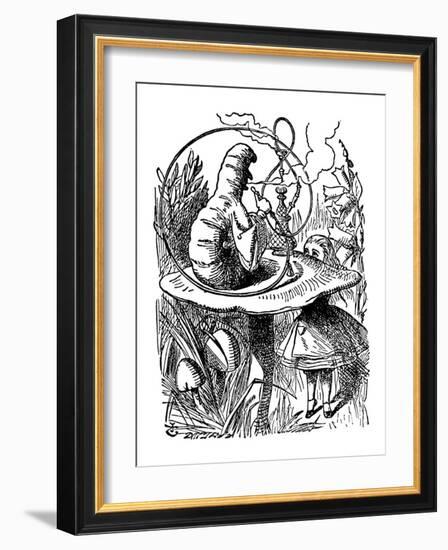 Alice's Adventure's in Wonderland-John Tenniel-Framed Premium Giclee Print